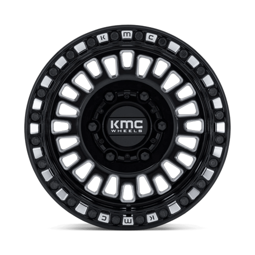 AZTEC UTV BL 15X8 6X5.5 100 +0 GBLK-MILL by KMC Wheels