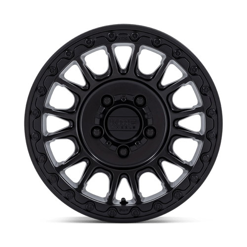 IMPACT UTV BL 15X7 4X156 115 +10 S-BLK by KMC Wheels