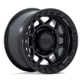 TORX UTV BL 15X8 5X4.5 72 +0 M-BLK by KMC Wheels