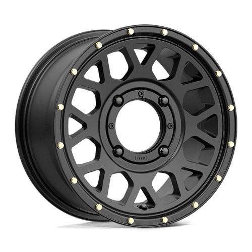GRENADE UTV 14X7 4X137 S-BLK 38MM by KMC Wheels