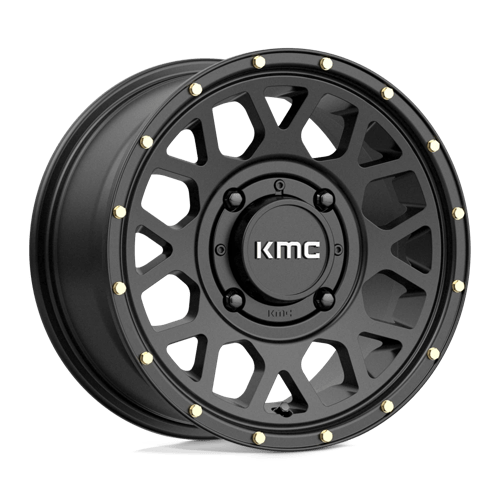GRENADE UTV 14X7 4X137 S-BLK 38MM by KMC Wheels