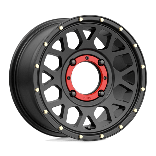 GRENADE UTV 14X7 4X137 S-BLK 38MM by KMC Wheels