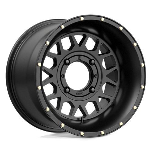 GRENADE UTV 15X10 4X137 S-BLK 00MM by KMC Wheels