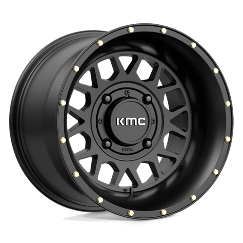 GRENADE UTV 15X10 4X137 S-BLK 00MM by KMC Wheels