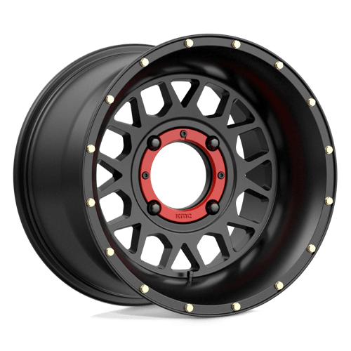 GRENADE UTV 15X10 4X137 S-BLK 00MM by KMC Wheels