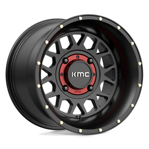 GRENADE UTV 15X10 4X137 S-BLK 00MM by KMC Wheels