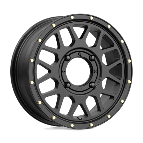 GRENADE UTV 15X6 4X137 S-BLK 38MM by KMC Wheels