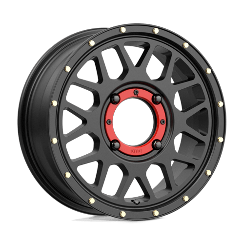 GRENADE UTV 15X6 4X137 S-BLK 38MM by KMC Wheels