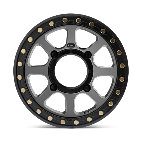 ADDICT 2 UTV BL 14X7 4X137 S-GRY 38MM by KMC Wheels