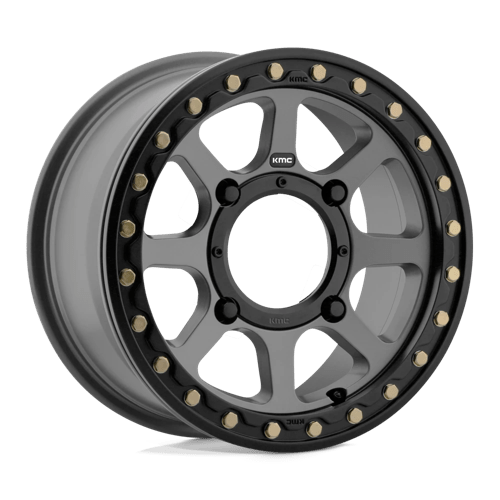 ADDICT 2 UTV BL 14X7 4X137 S-GRY 38MM by KMC Wheels