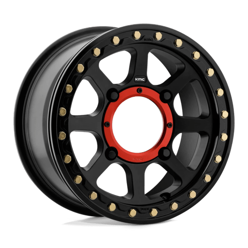 ADDICT 2 UTV BL 14X7 4X137 S-BLK 38MM by KMC Wheels