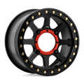 ADDICT 2 UTV BL 14X7 4X137 S-BLK 38MM by KMC Wheels