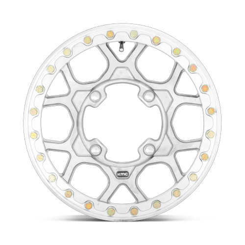 MESA UTV BL 15X6 4X156 RAW-MACH-FRG 38MM by KMC Wheels