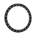 KS BEAD RING 14" - GLOSS BLACK by KMC Wheels