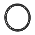 KS BEAD RING 15" - SATIN BLACK by KMC Wheels