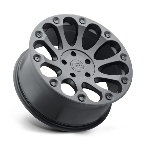 LE IMPACT 16X8.5 6X132 +12 74.5 M-BLK by Level 8 Wheels