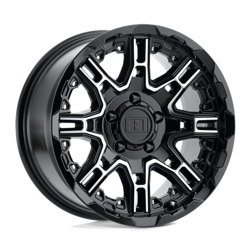 LE SLINGSHOT 16X8.5 6X135 -10 87 G-BK MC by Level 8 Wheels