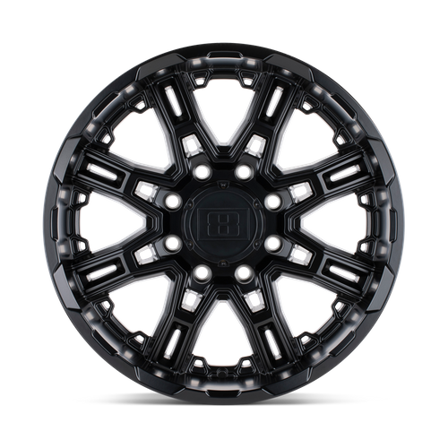 LE SLINGSHOT 16X8.5 6X135 +10 87 M-BLK by Level 8 Wheels