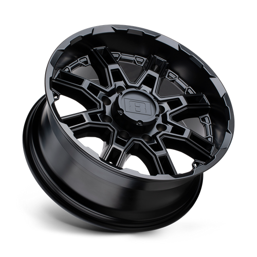 LE SLINGSHOT 16X8.5 6X135 +10 87 M-BLK by Level 8 Wheels