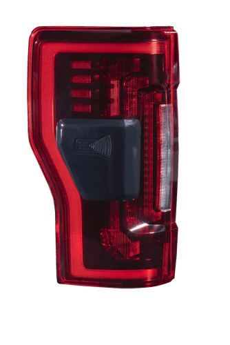 LED TAILS: FORD SUPER DUTY 17-22 RED by Morimoto