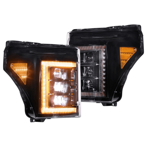 XB HEADLIGHTS SUPER DUTY 11-16 AMBER DRL by Morimoto