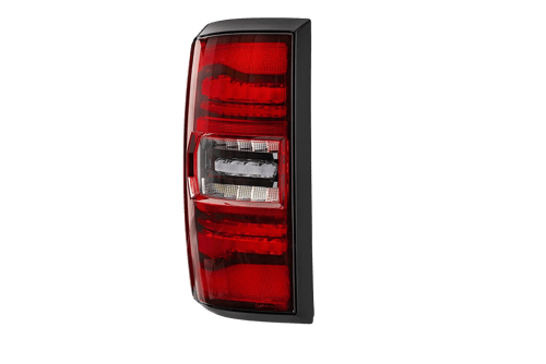 XB LED TAILS: DODGE RAM 09-18 RED