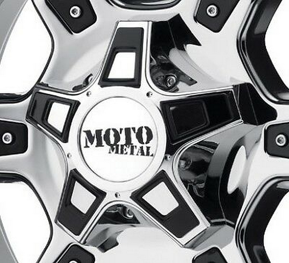 MOTO MO969 CAP 8 LUG - CHROME by Moto Metal