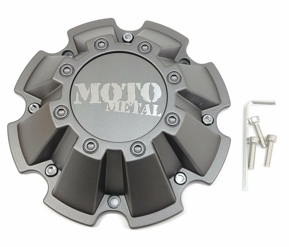 MOTO CAP STYLE A1 SATIN GRAY by Moto Metal