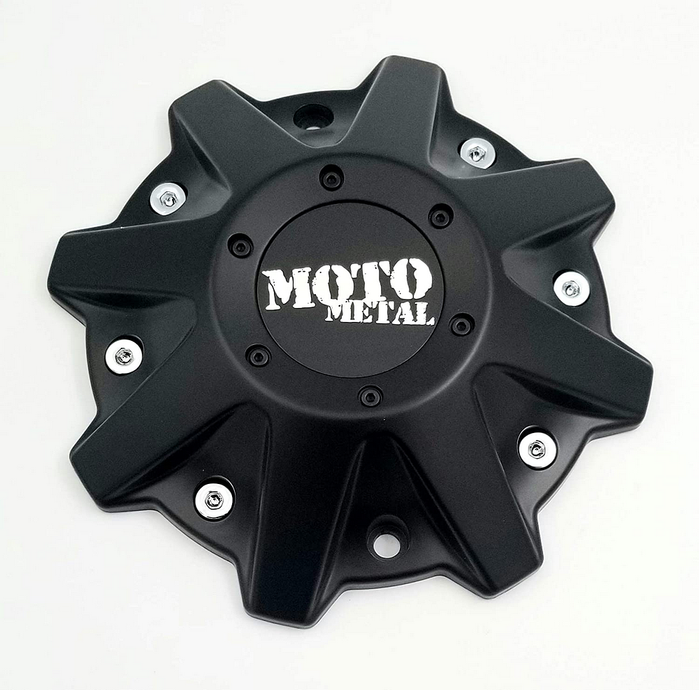 MO970 CAP SG-BLACK W/ OPTIONAL OPEN END by Moto Metal