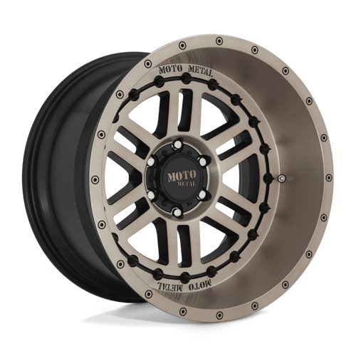 MO800 20X12 8X170 S-BLK BRZTCC -44MM by Moto Metal