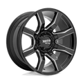 MO804 22X10 8X6.5 G-BLK MILL -18MM by Moto Metal