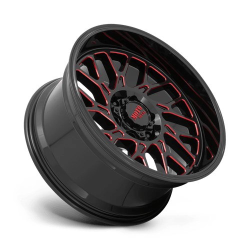 MO805 22X10 5X5.0 G-BLK MILL RTCC -18MM by Moto Metal