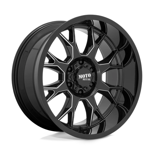 MO806 20X9 5X5.0 G-BLK MILL 00MM by Moto Metal