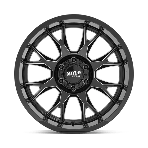 MO806 20X9 5X5.0 G-BLK MILL 00MM by Moto Metal