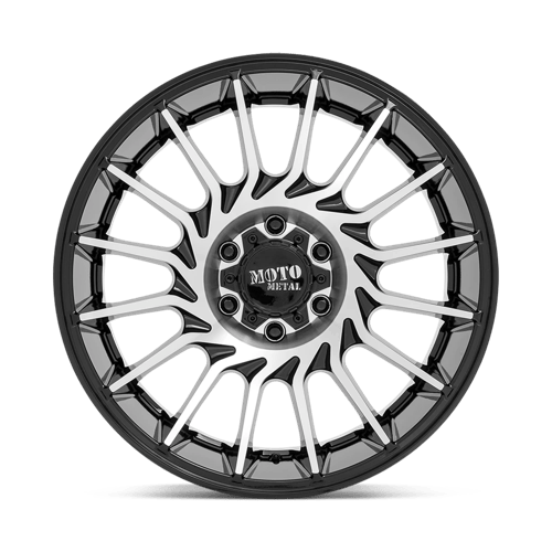 MO807 22X12 5X5.0 G-BLK MACH -44MM by Moto Metal