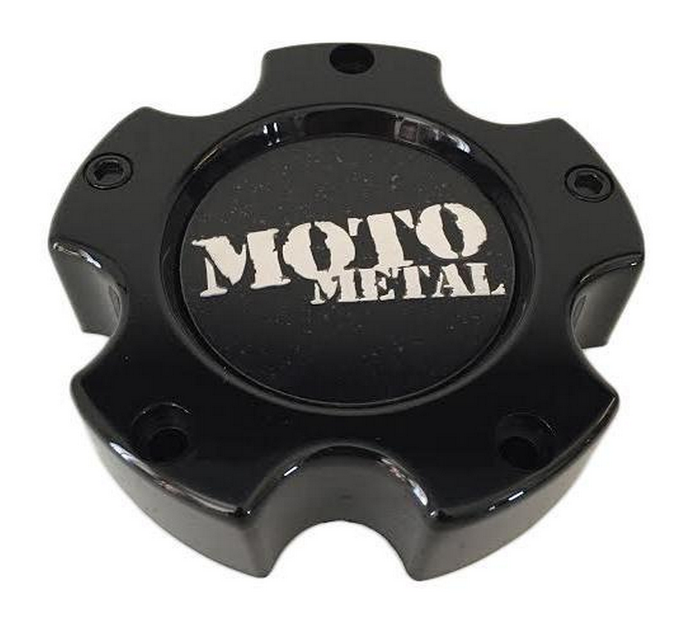 MTO CAP GLOSS BLACK 5 LUG by Moto Metal