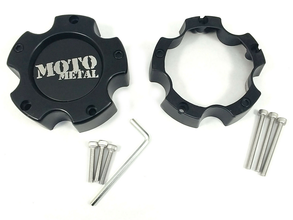 MTO CAP SATIN BLACK SMALL 5 LUG by Moto Metal