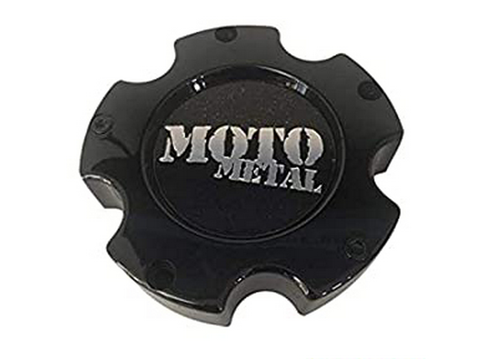 MOTO METAL GLOSS BLACK CAP LARGE 5 LUG by Moto Metal