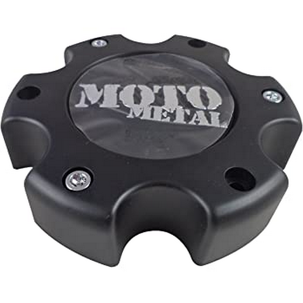 MOTO METAL CAP MATTE BLACK 6 LUG by Moto Metal