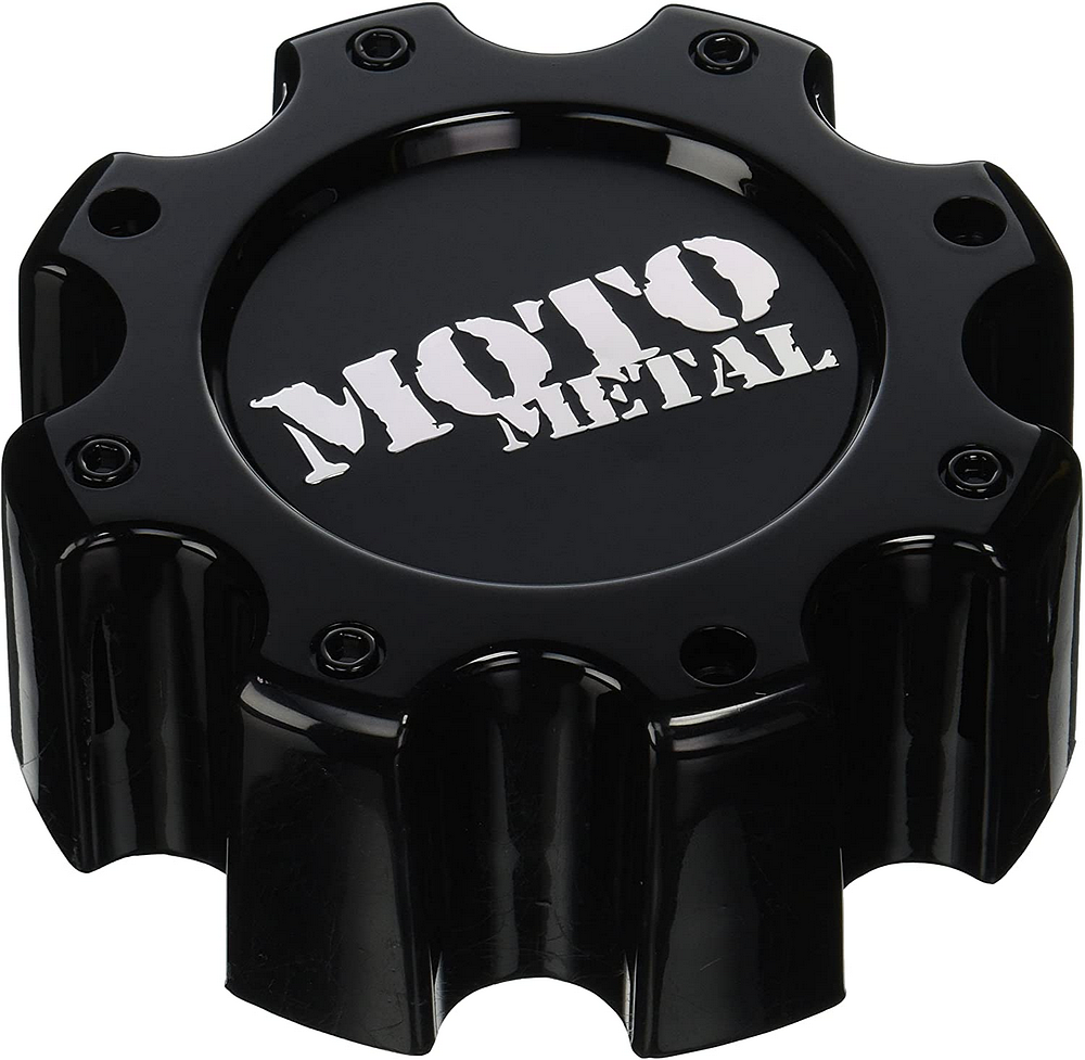 MOTO METAL CAP 8 LUG - GLOSS BLACK by Moto Metal
