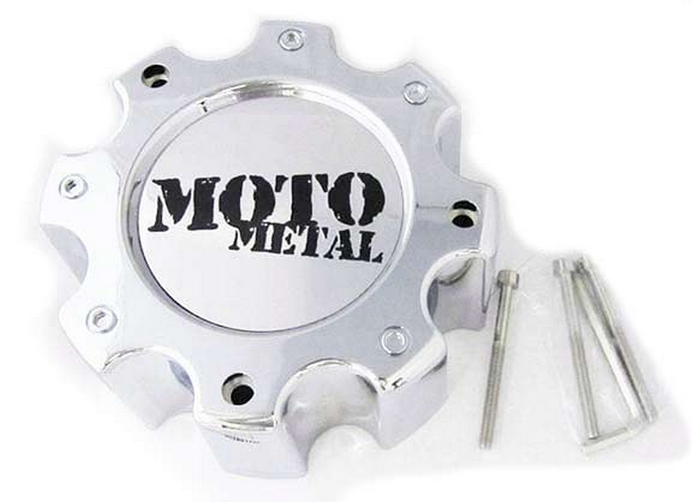 MOTO METAL CAP 8 LUG - CHROME by Moto Metal
