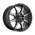MO970 17X8 5X5.5/150 MACH G-BLK 00MM by Moto Metal