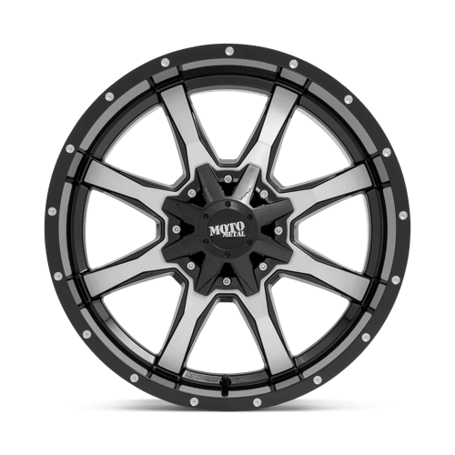 MO970 18X10 6X135/5.5 MACH G-BLK -24MM by Moto Metal