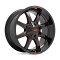 MO970 20X10 8X6.5 G-BLK MILL RTCC -18MM by Moto Metal