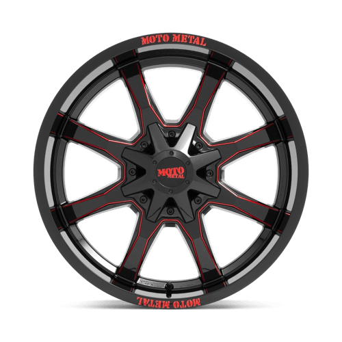 MO970 20X10 8X6.5 G-BLK MILL RTCC -18MM by Moto Metal