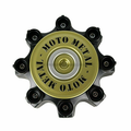 MO979 CAP 8 LUG SATIN BLACK by Moto Metal