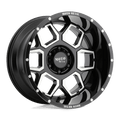 MO981 20X10 6X5.5 G-BLK MACH -24MM by Moto Metal