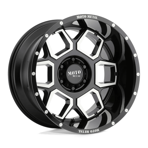 MO981 20X10 6X5.5 G-BLK MACH -24MM by Moto Metal