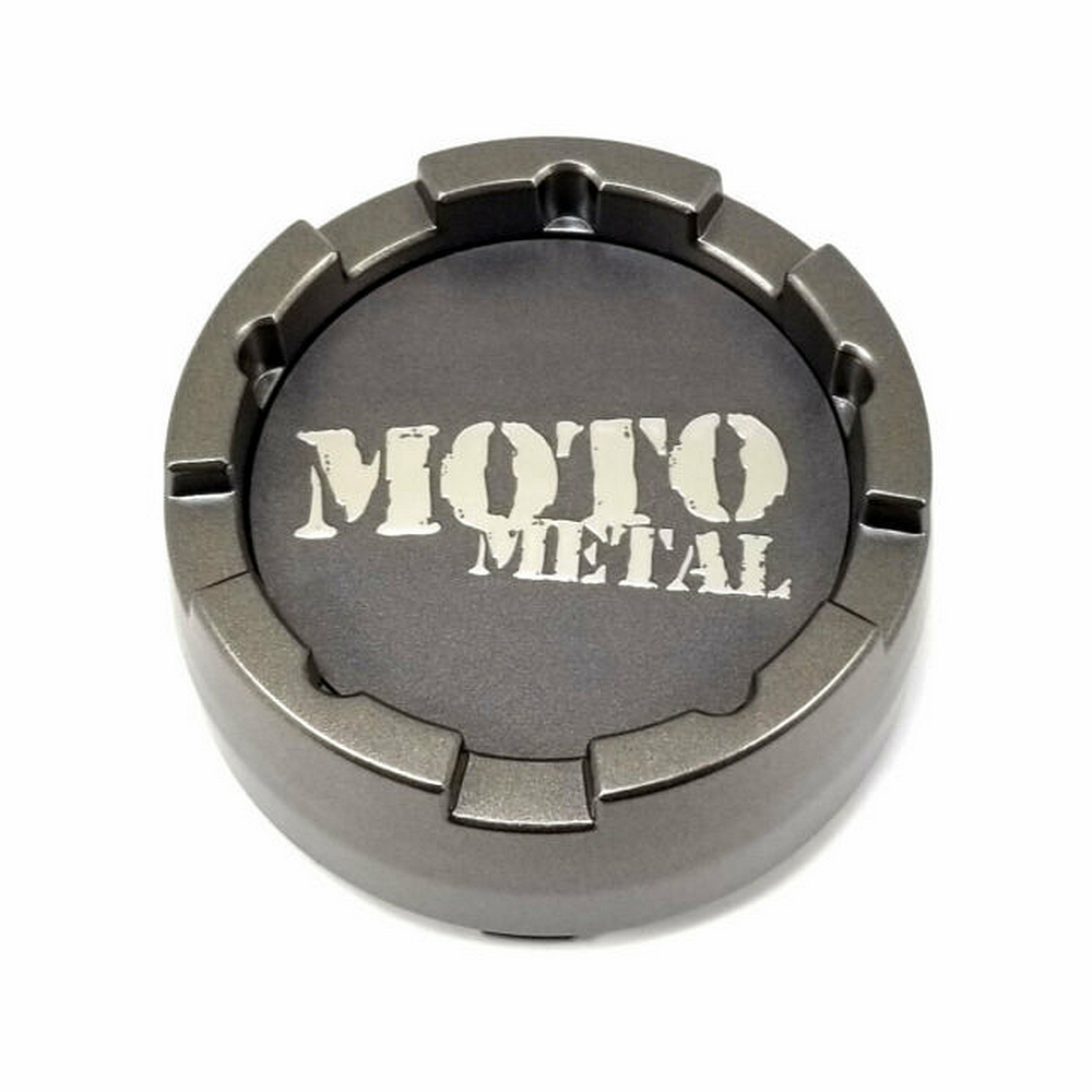 MO983 CAP SNAP IN 8 LUG - SATIN GRAY by Moto Metal