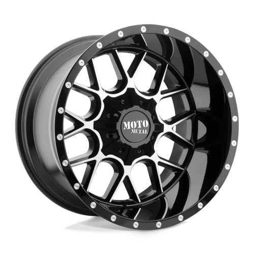 MO986 20X10 6X135/5.5 G-BLK MACH -18MM by Moto Metal